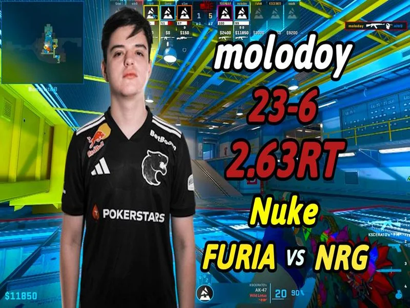 BLAST鹿特丹公开赛2026：涉险过关，FURIA 2-1 NRG